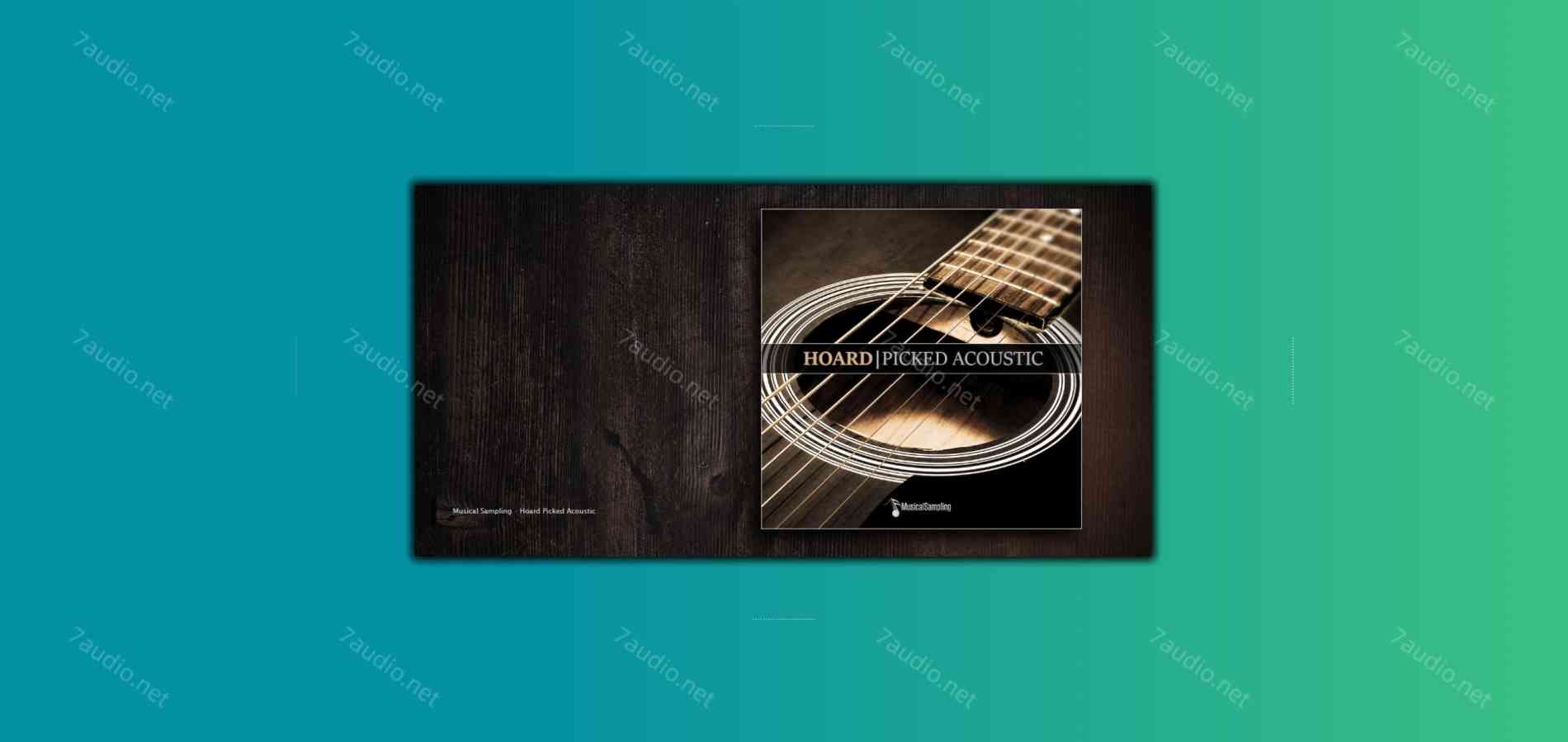 连音吉他音源 Musical Sampling Hoard Picked Acoustic v1.1.0 KONTAKT-7audio