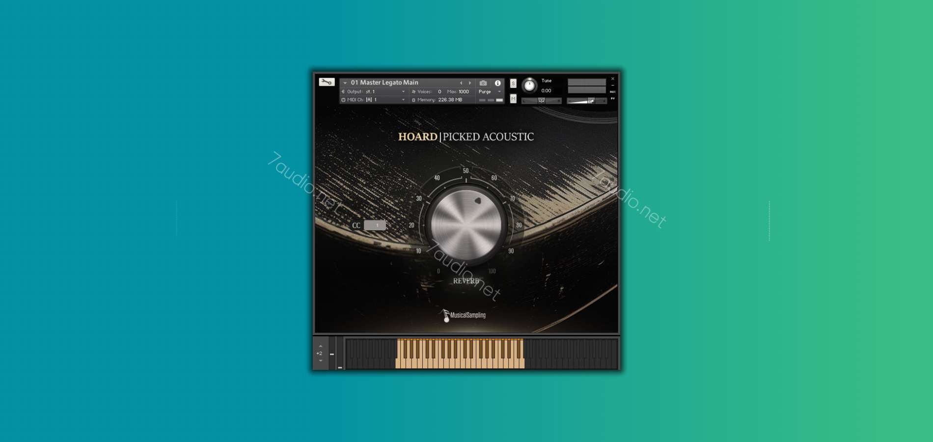 连音吉他音源 Musical Sampling Hoard Picked Acoustic v1.1.0 Kontakt-7audio