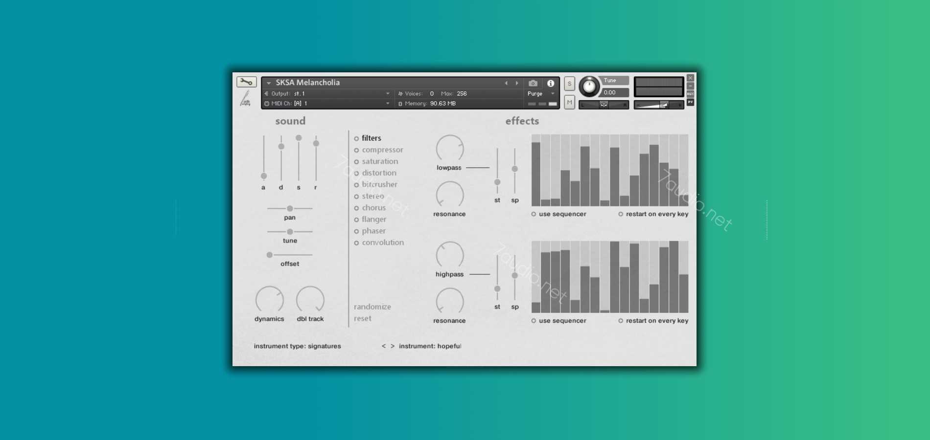 钢弦吉他音源 Sketch Sampling Sketch Guitar Rebuilt Kontakt-7audio