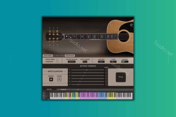 钢弦吉他音源 Spitfire Audio MG Soft Acoustic Guitar Kontakt-7audio