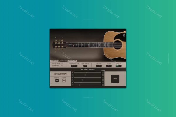 钢弦吉他音源 Spitfire Audio MG Soft Acoustic Guitar Kontakt-7audio