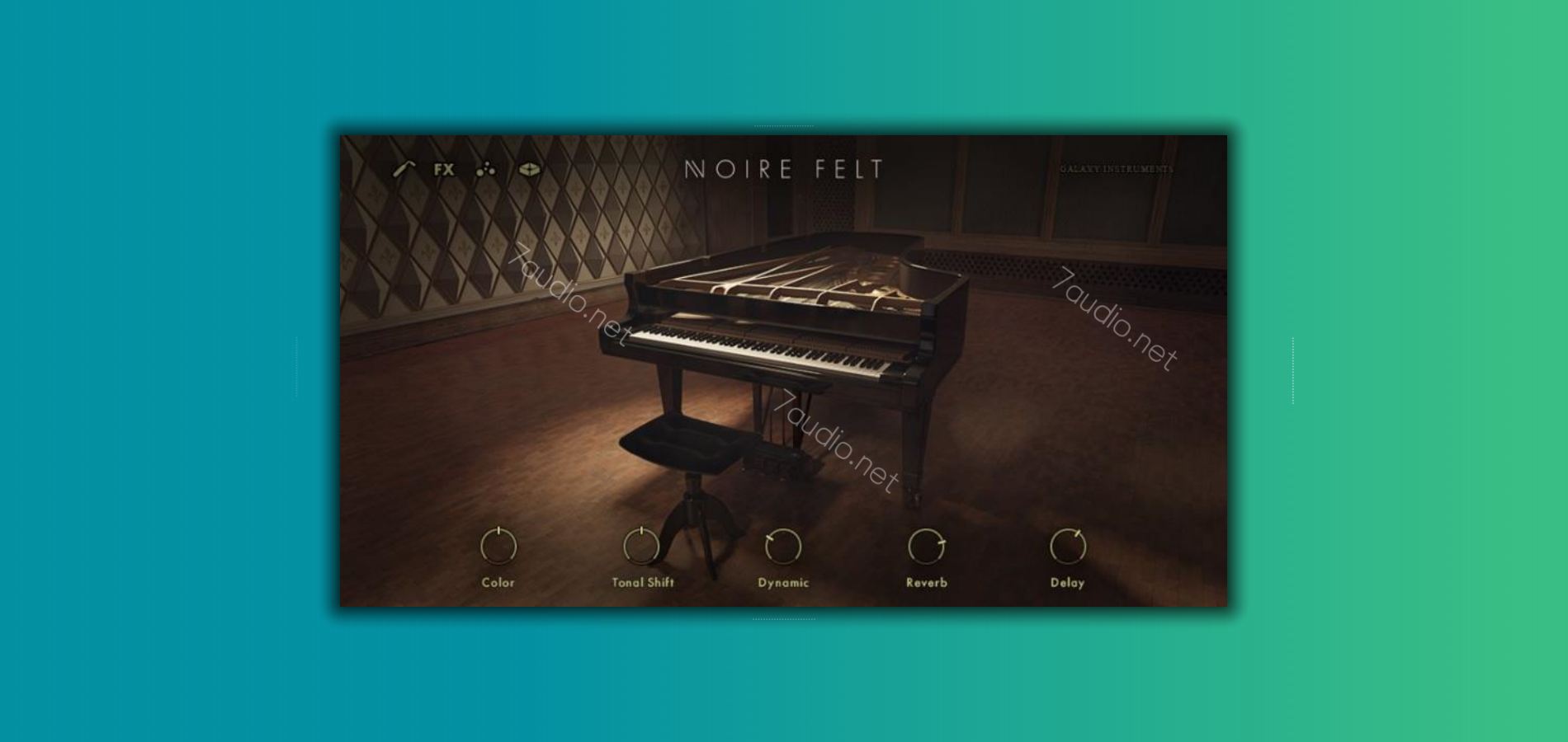 钢琴音源 音乐厅三角钢琴 Noire 1.2.0 KONTAKT-7audio