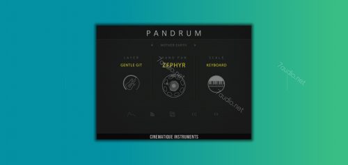 手碟/钢舌鼓音源 Cinematique Instruments Pandrum KONTAKT-7audio