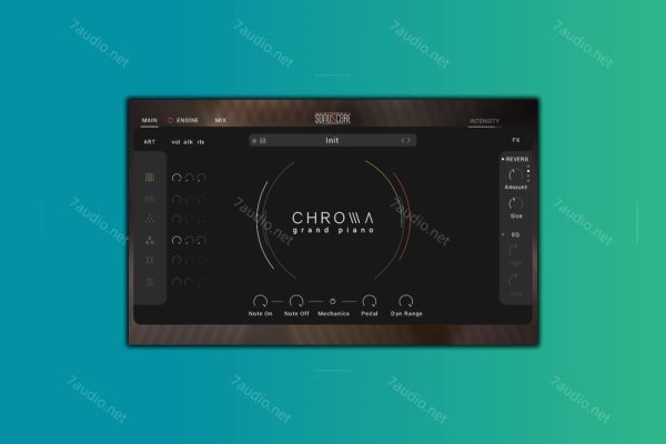 雅马哈C3三角钢琴音源 Sonuscore Chroma Grand Piano 1.1.0 Kontakt-7audio