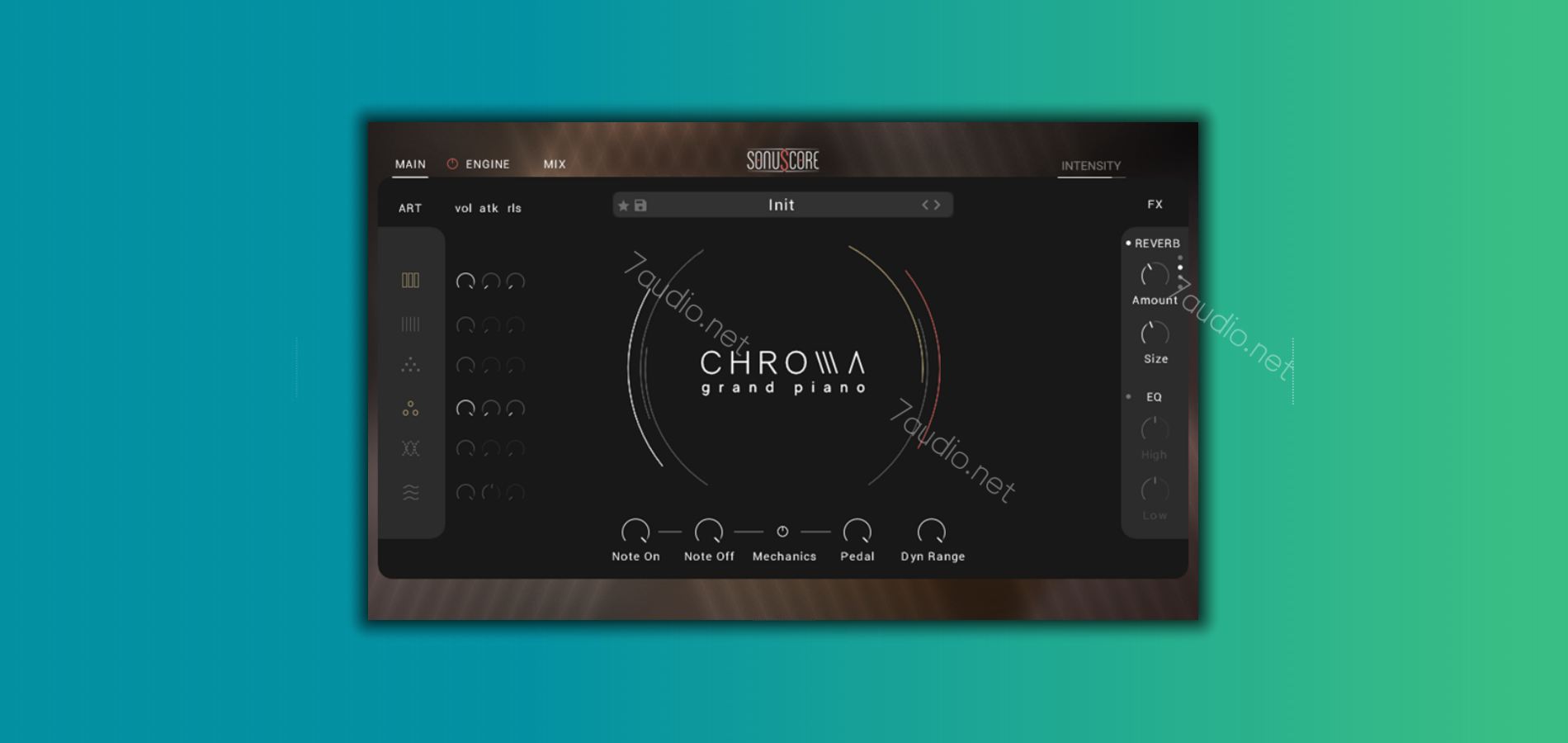 雅马哈C3三角钢琴音源 Sonuscore Chroma Grand Piano 1.1.0 Kontakt-7audio