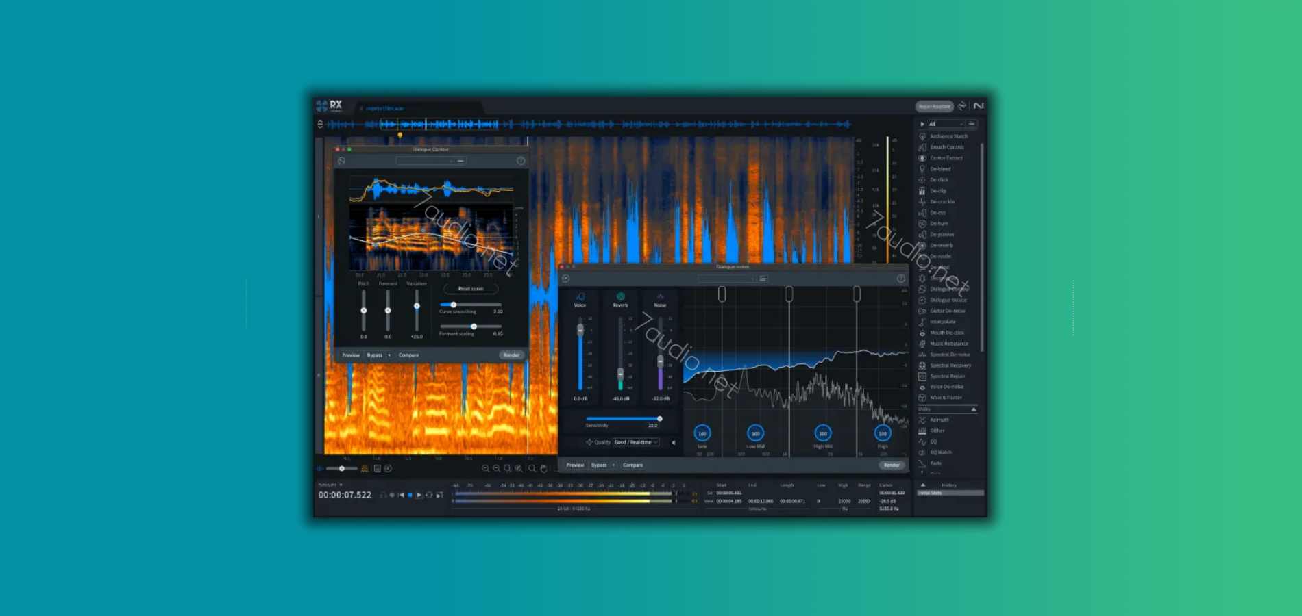 音频修复软件套装 iZotope RX 11 Audio Editor Advanced v11.1.0 Win&Mac-7audio