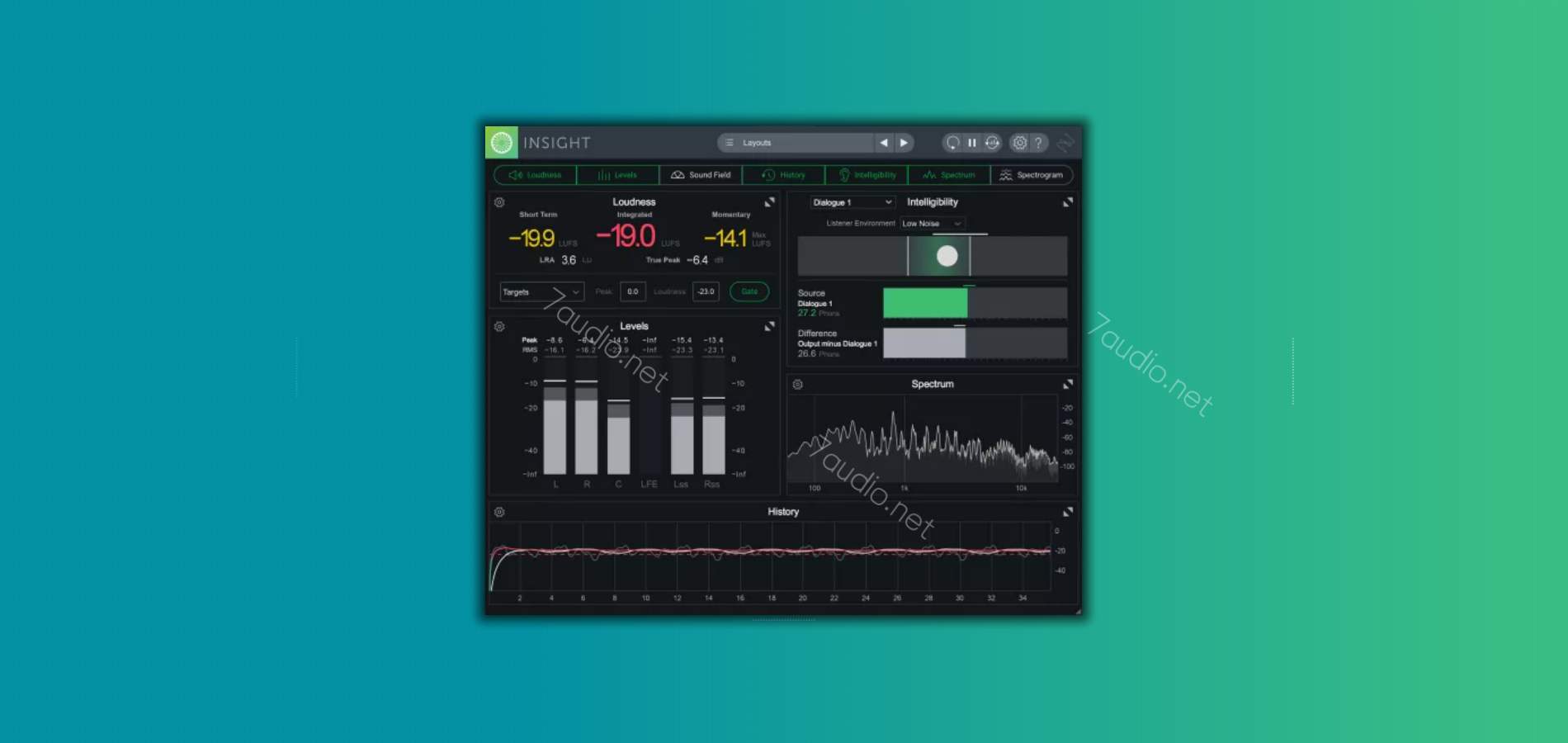 音频响度分析插件 iZotope Insight 2 v2.4.0 WIN&MAC-7audio