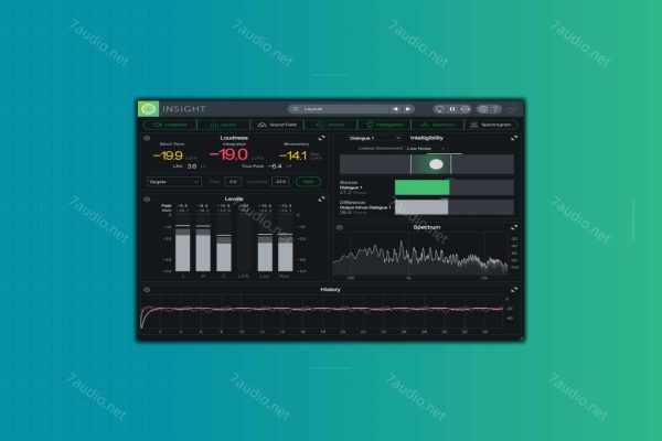音频响度分析插件 iZotope Insight 2 v2.4.0 WIN&MAC-7audio
