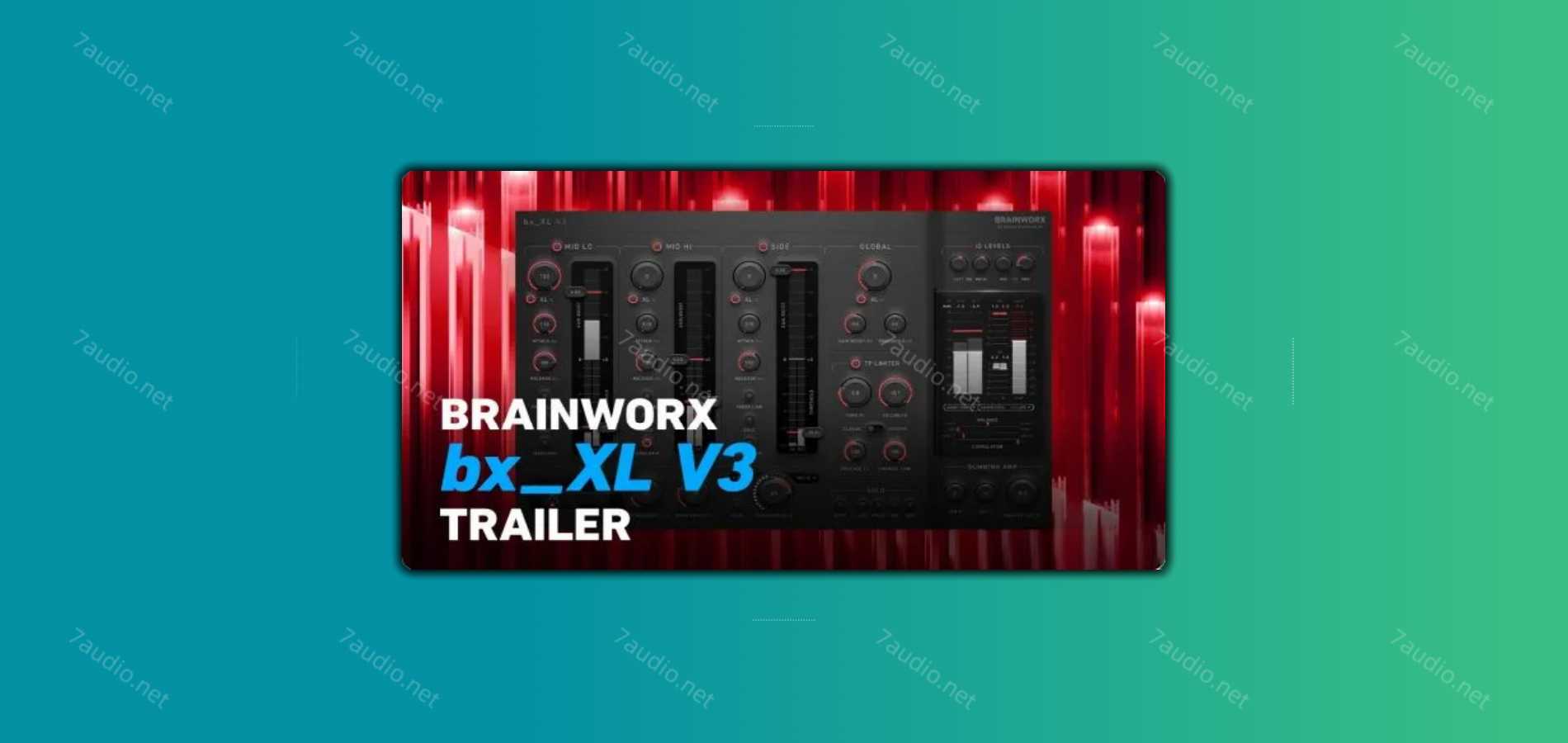 音频响度增强插件 Plugin Alliance Brainworx bx_XL v3 v3.0.0 Win&Mac-7audio