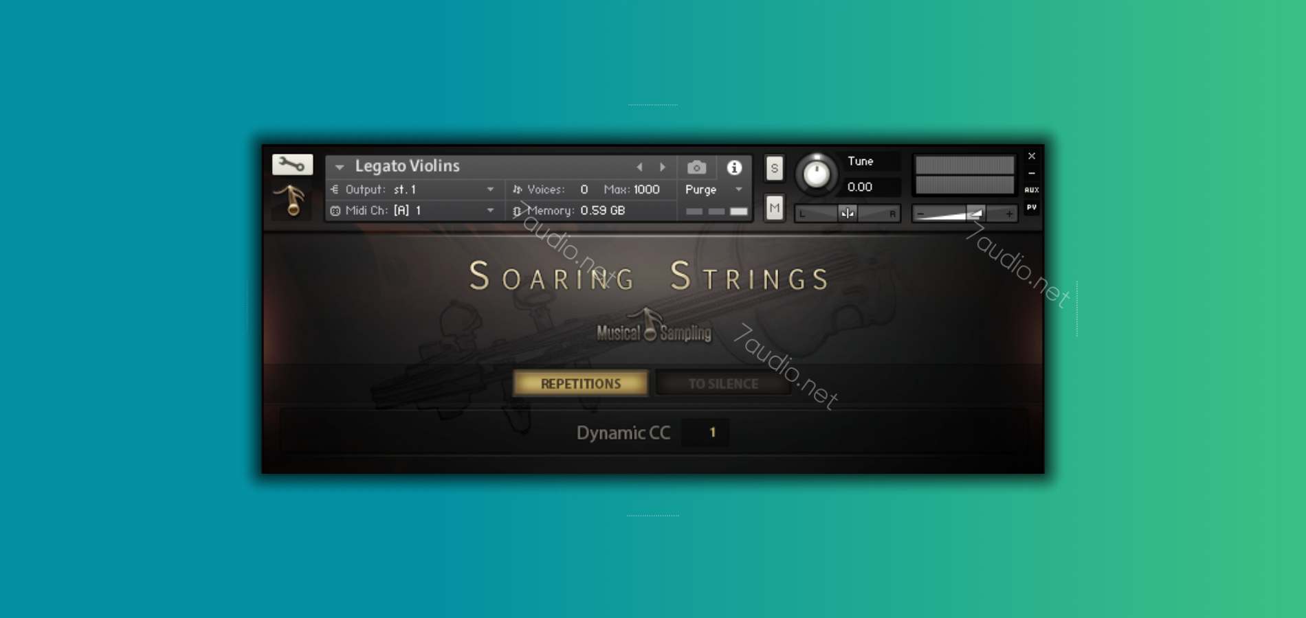 飞天弦乐音源 Musical Sampling Soaring Strings KONTAKT-7audio