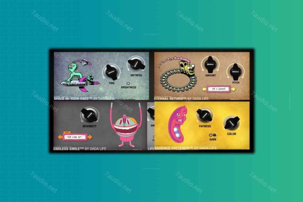 香肠微笑插件套装 DADA LIFE Bundle v2024.2 WIN&MAC-7audio