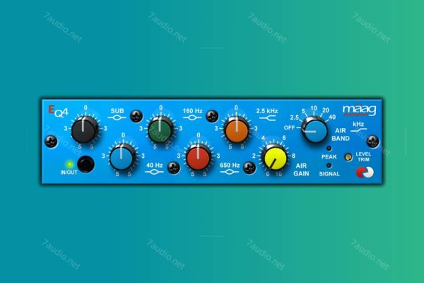 均衡效果器 Plugin Alliance Maag Audio EQ4 v1.16.1 WIN&MAC-7audio