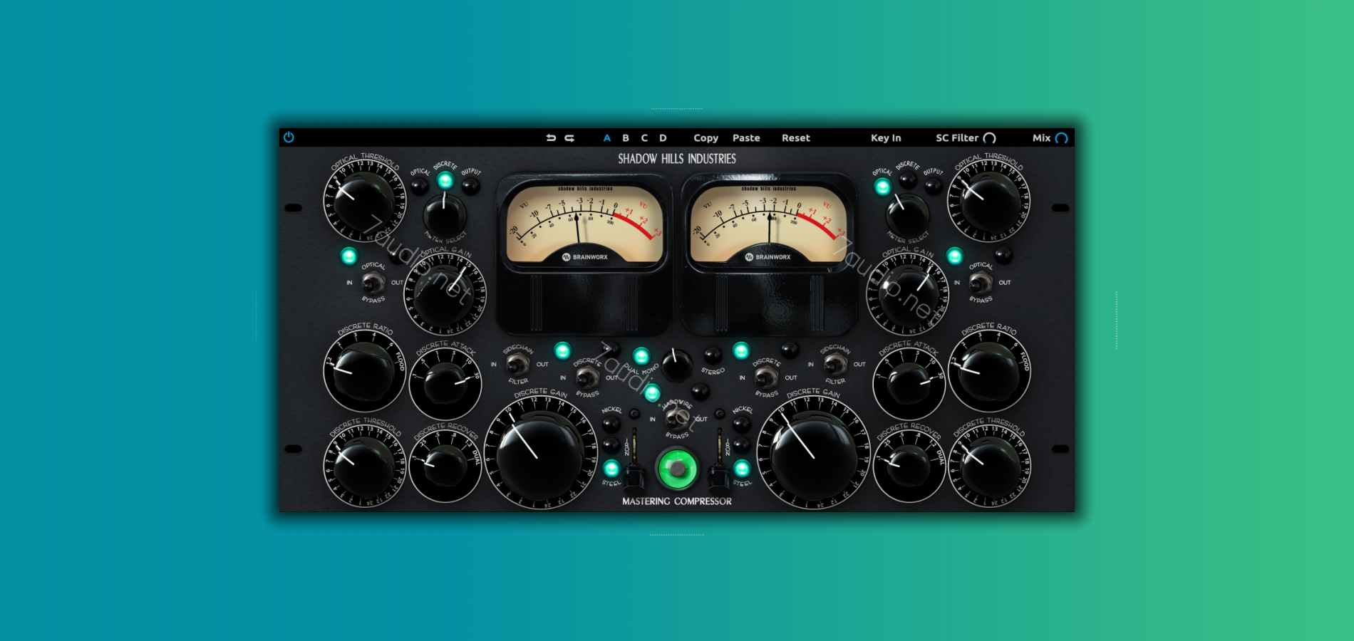 黑山母带压缩插件 Shadow Hills Mastering Compressor 1.5.1 Win&Mac-7audio