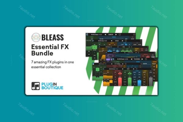 10个创意合成器/效果器合集 BLEASS Instruments&FX Bundle MacOS-7audio