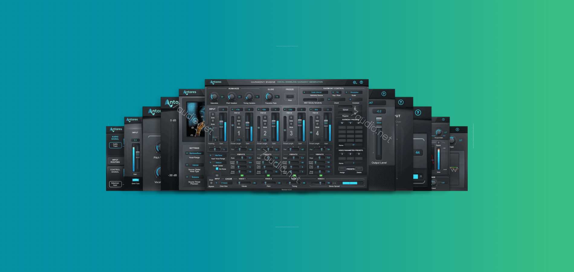 11个插件套装 Antares AVOX 4 Vocal Bundle v4.4.0 MacOS-7audio