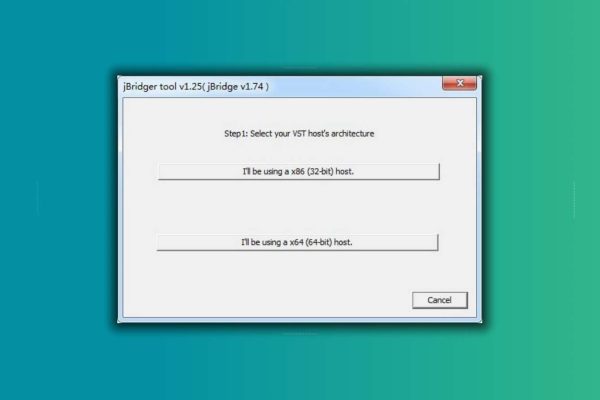 32位64位VST转换工具 jBridge v1.74 WiN-7audio