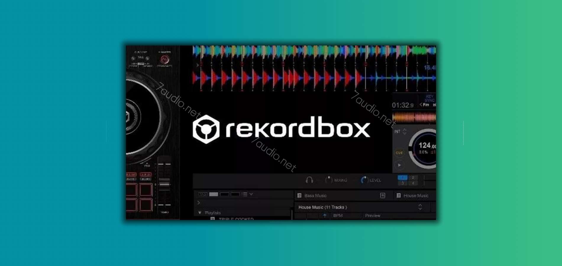 DJ音乐制作软件 Pioneer DJ Rekordbox 6 Professional v6.8.4 WIN-7audio