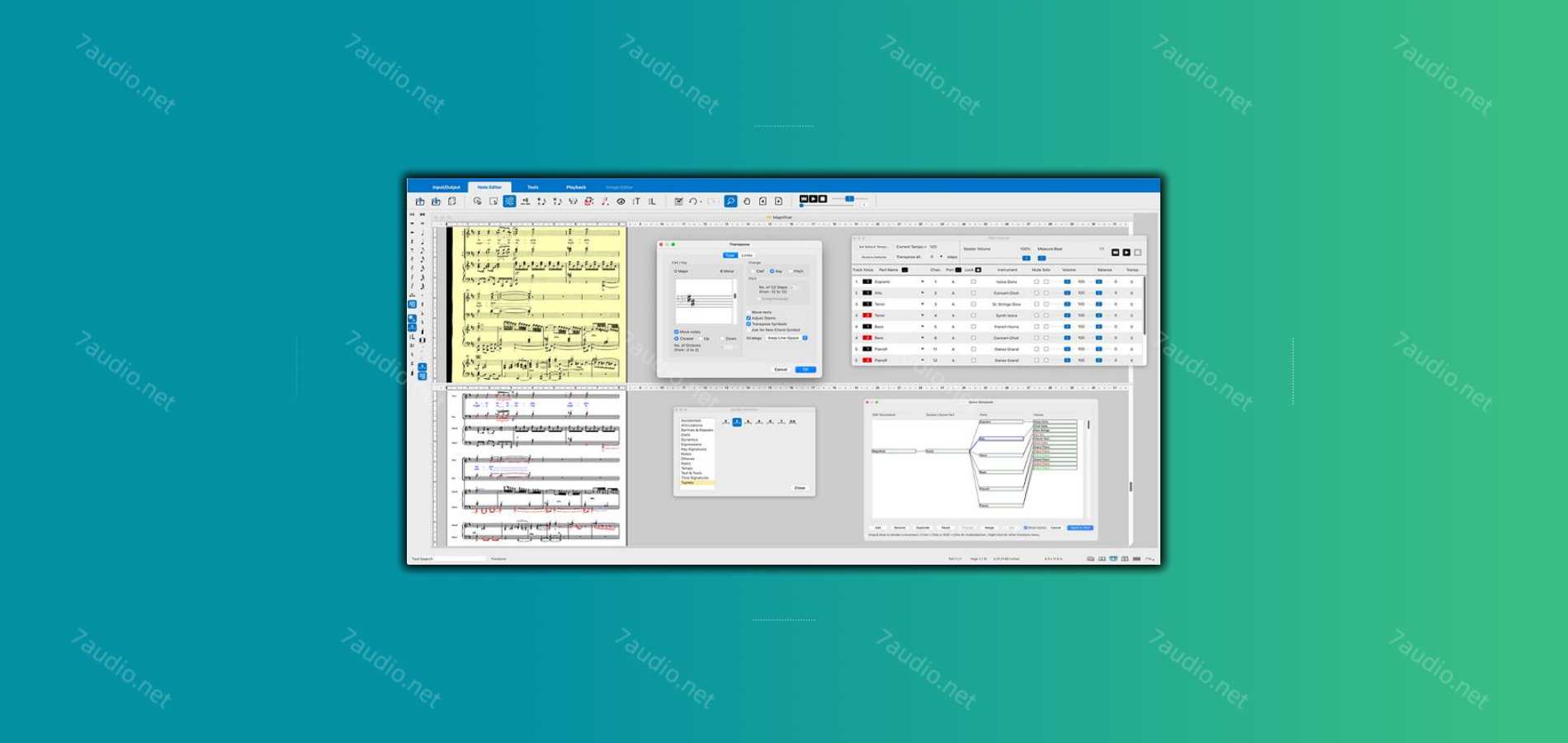 乐谱扫描识别软件 SmartScore 64 Professional Edition v11.6.10 WIN-7audio