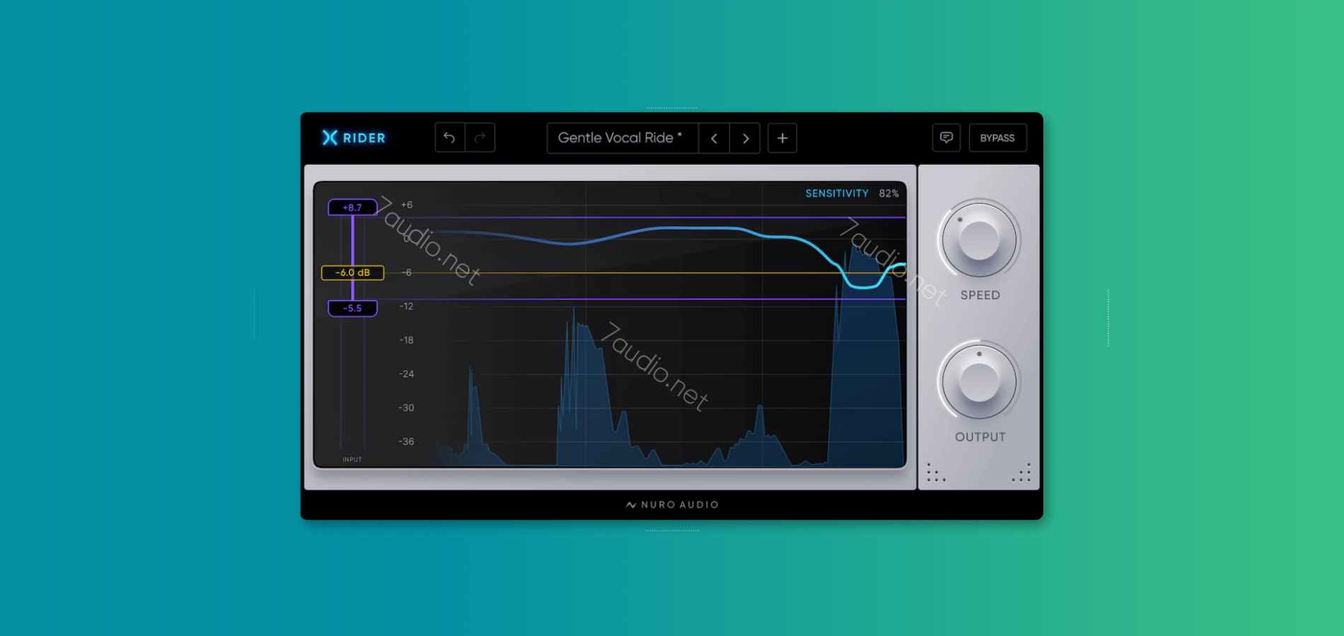 人声音量电平控制插件 Nuro Audio Xrider v1.0.2 WIN&MAC-7audio
