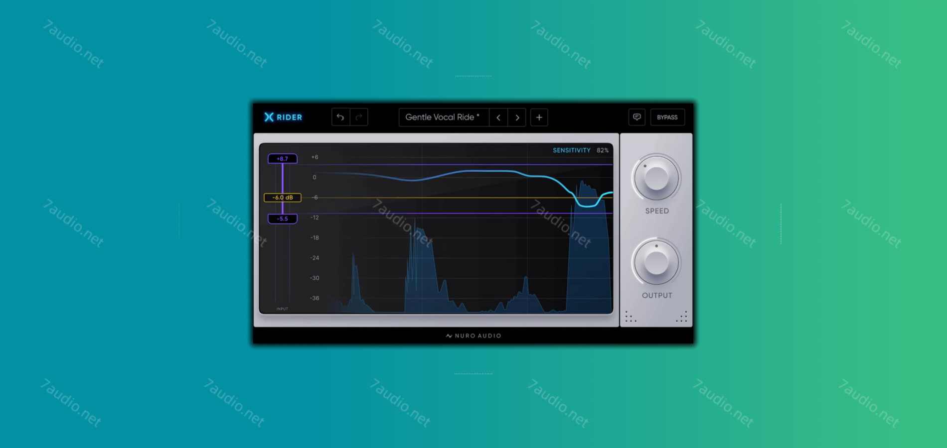 人声音量电平控制插件 Nuro Audio Xrider v1.0.2 WIN&MAC-7audio