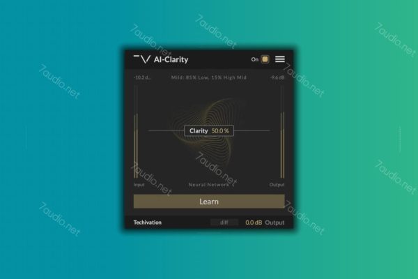 人工智能动态共振抑制插件 Techivation AI-Clarity v1.0.0 WIN-7audio
