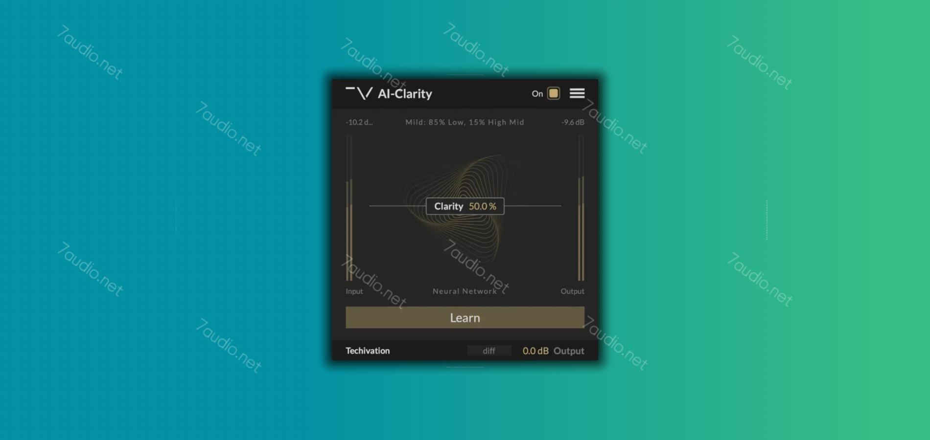 人工智能动态共振抑制插件 Techivation AI-Clarity v1.0.0 WIN-7audio