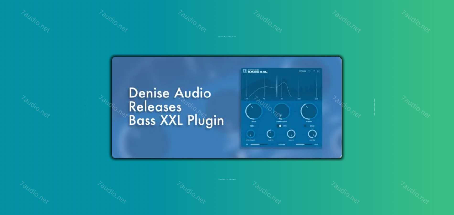 低音增强插件 Denise Audio Bass XXL v1.1.0 WIN&MAC-7audio