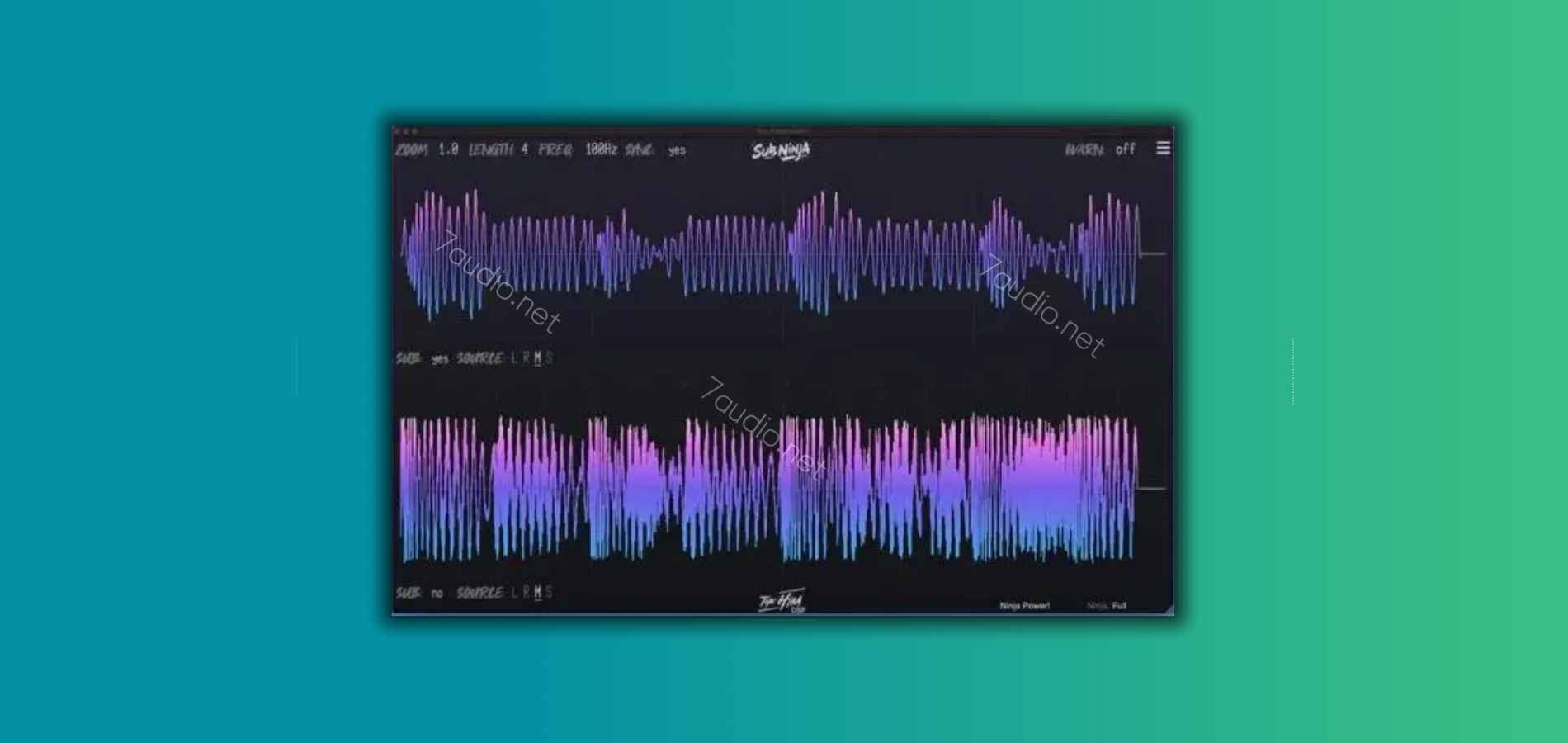 低频贝斯鼓混音插件 The Him DSP Sub Ninja v1.1.2 TC WIN-7audio