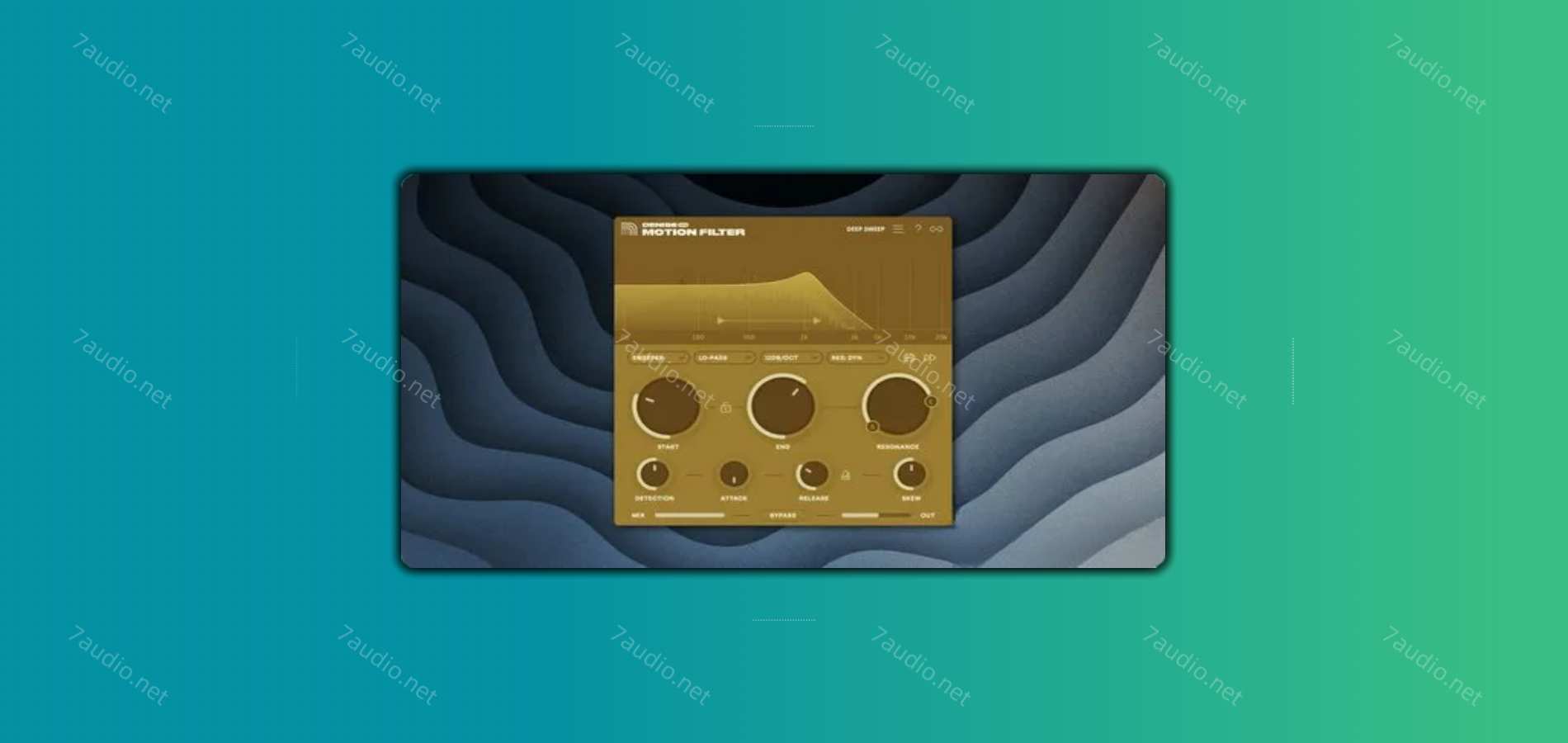 动感滤波插件 Denise Audio Motion Filter v1.1.0 WIN&MAC-7audio