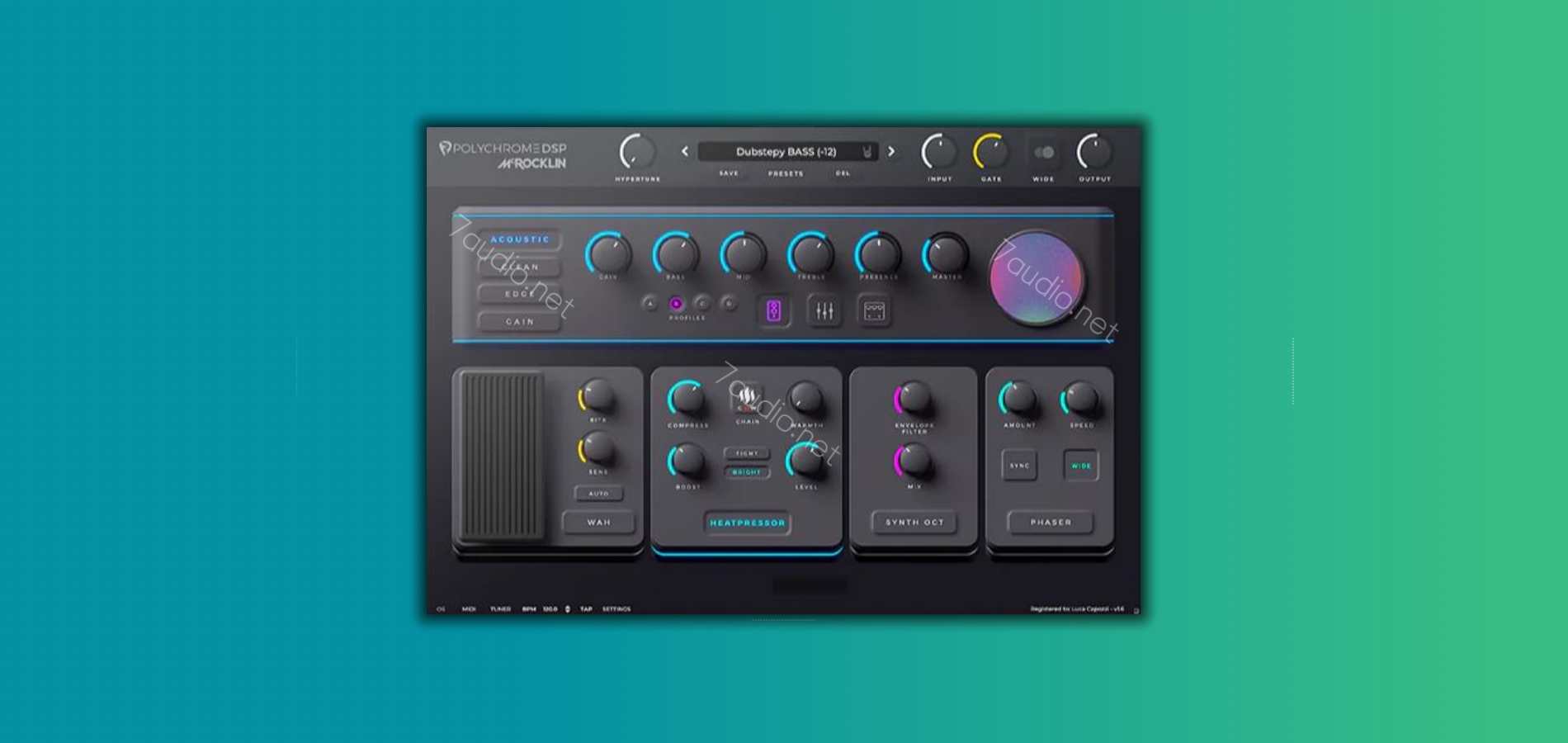 吉他效果器插件 PolyChrome DSP McRocklin Suite v1.6.1 TCD WIN-7audio