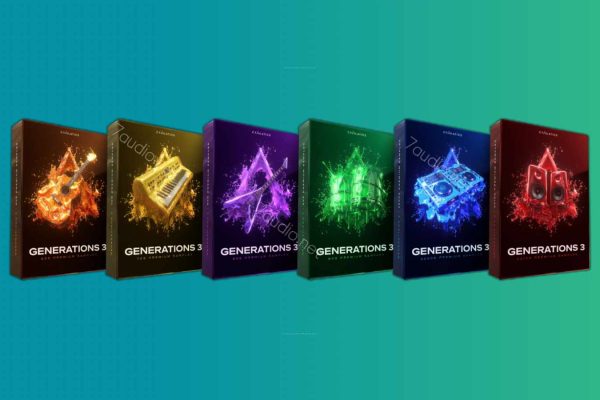 复古综合风格采样包套装 Cymatics GENERATIONS 3 WAV MIDI-7audio