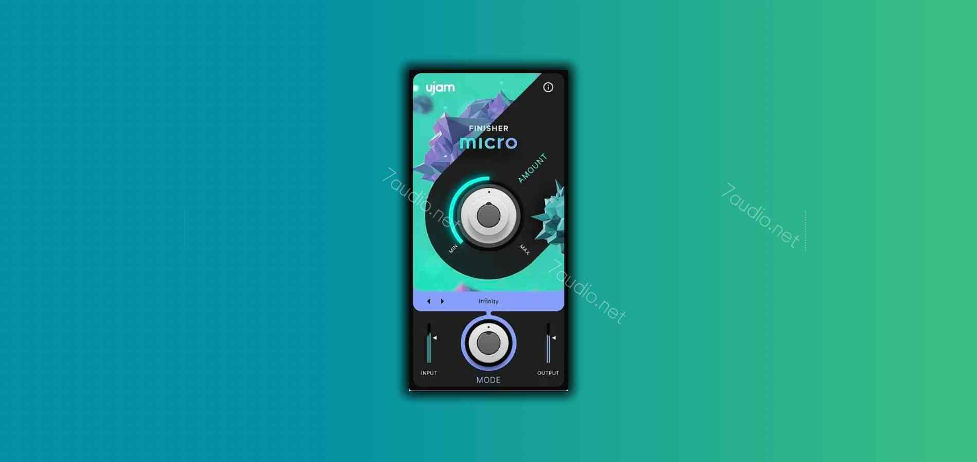 多功能音染插件 UJAM Finisher Micro v1.3.0 TCD WIN-7audio