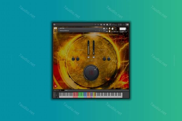 太鼓音源 Fallout Music Group Hybrid Studio Taiko Kontakt-7audio