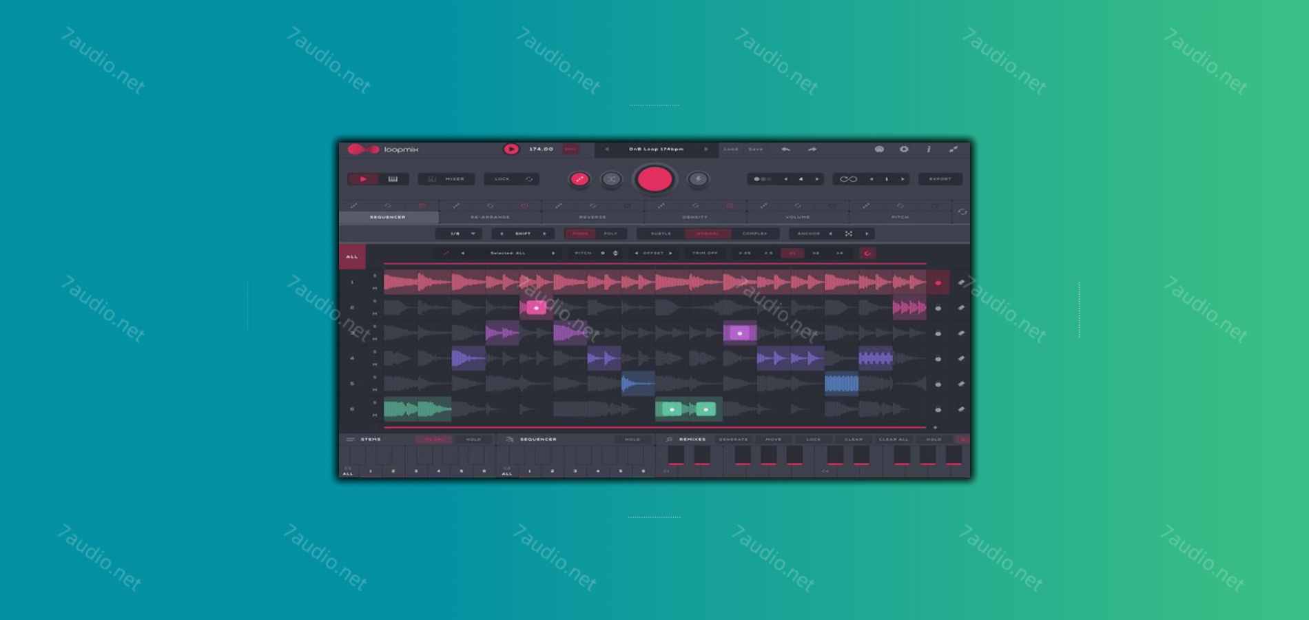 循环切片采样器 Audiomodern Loopmix v1.1 WIN&MAC-7audio