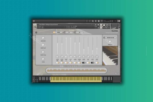 古董钢琴施坦威B音源 Insanity Samples The Stein Antique Concert Grand Kontakt-7audio
