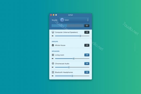 无线音频传输软件 Rogue Amoeba Airfoil v5.12.2 MacOS-7audio