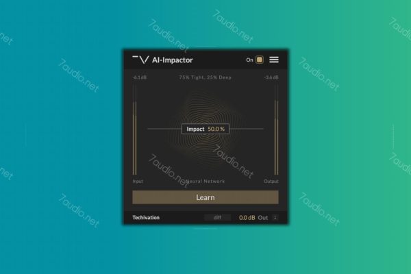 智能动态调整插件 Techivation AI-Impactor v1.0.0 WIN-7audio