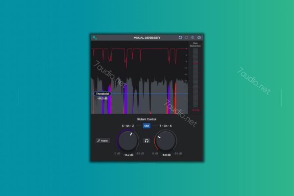 智能齿音消除器 Antares Vocal De-Esser 1.0 WIN&MAC-7audio