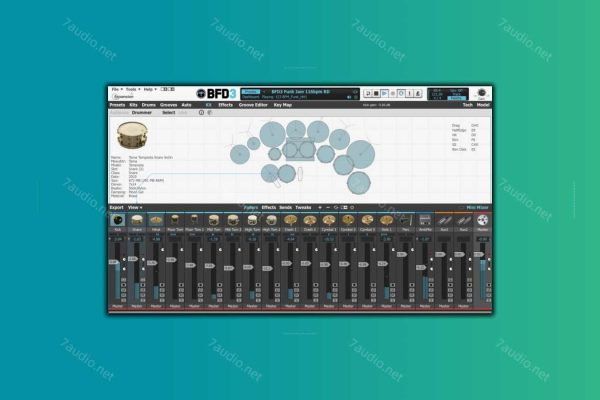暴风鼓音源含原厂音色库 inMusic Brands BFD3 v3.4.4 WIN&MAC-7audio