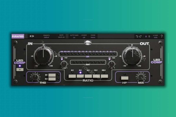 模拟VCA 压缩器 Purafied LED Compressor v1.0.1 WIN-7audio
