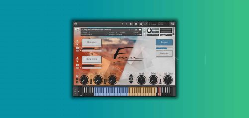 氛围吉他音源 David Forner El Dorado Legato Ambient Guitar KONTAKT-7audio