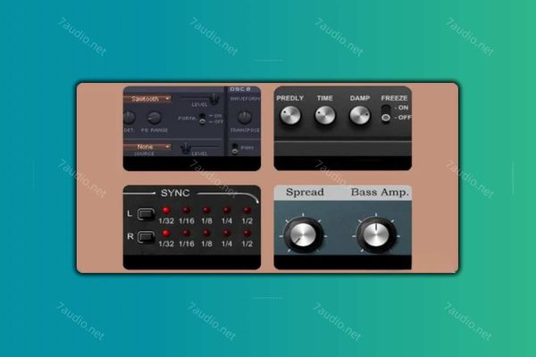 混响空间延迟效果套装 Leslie Sanford Complete Plugins Bundle 2024.1 WIN-7audio