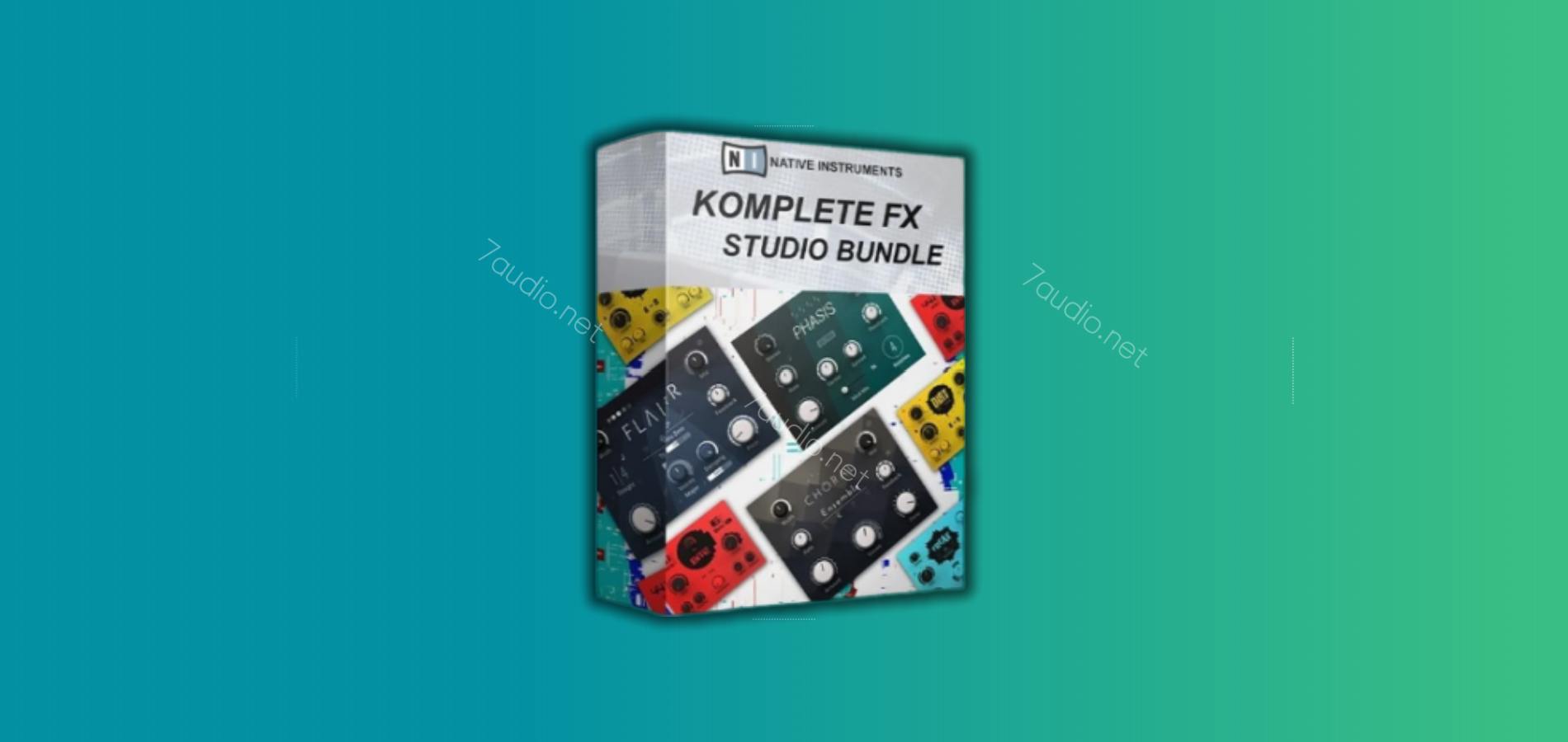 混音效果器套装 NI KOMPLETE FX Bundle v2024 WIN&MAC-7audio