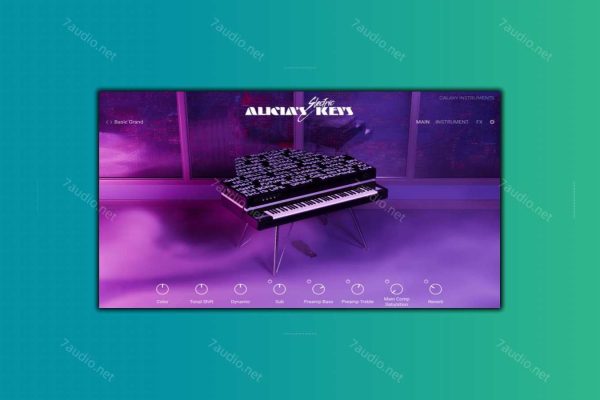 爱丽丝电钢琴音源 Alicias Electric Keys Kontakt-7audio