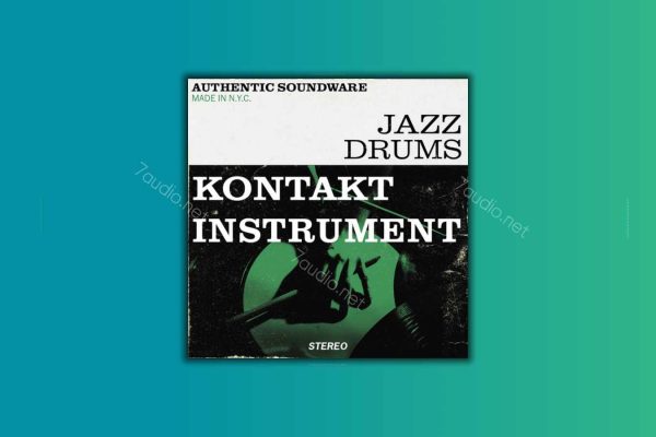 爵士鼓音源 Authentic Soundware Jazz Drums Kontakt-7audio