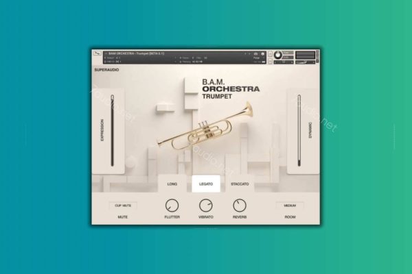 物理建模小号音源 SuperAudio B.A.M Orchestra Trumpet Kontakt-7audio