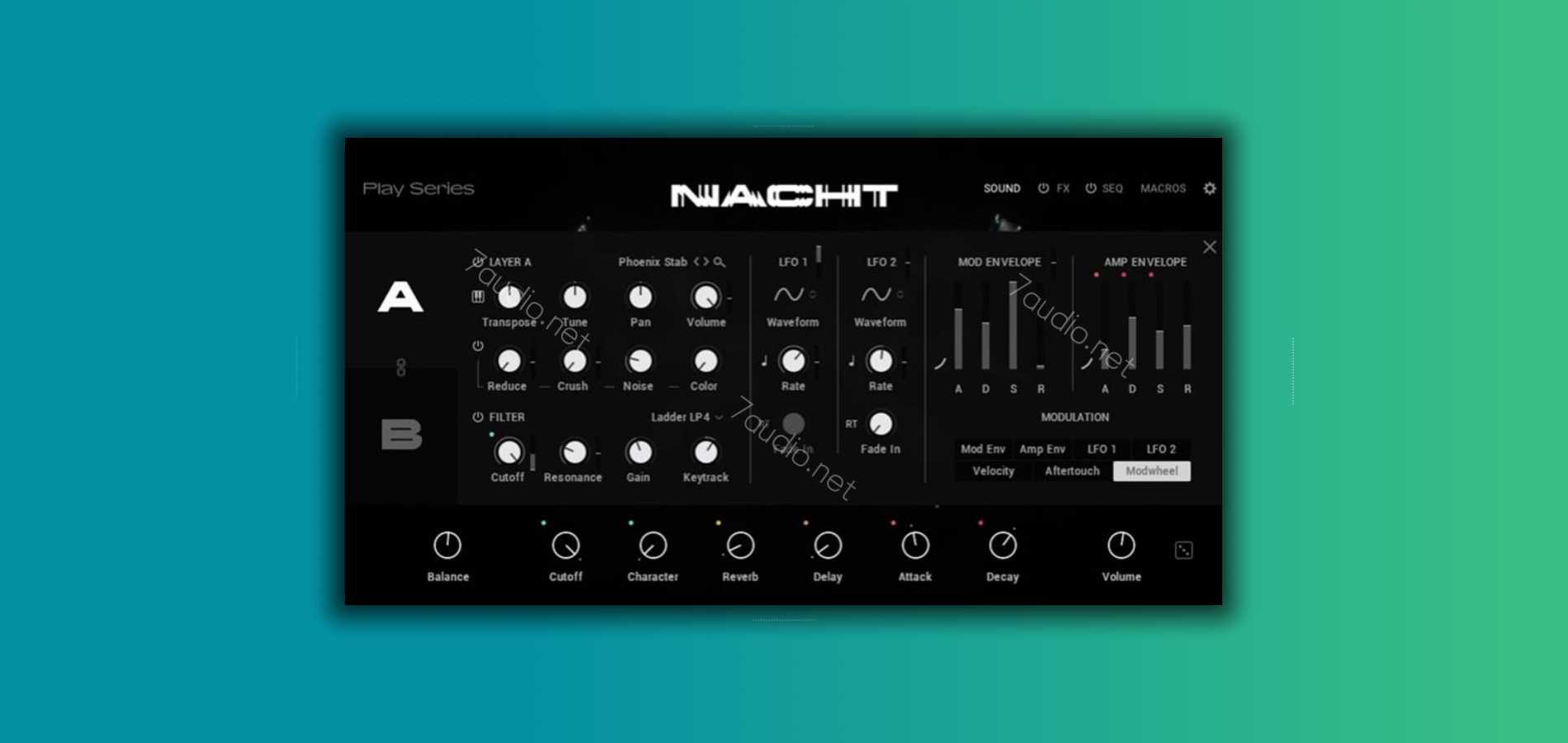 电子合成音源 Play Series Nacht Kontakt-7audio