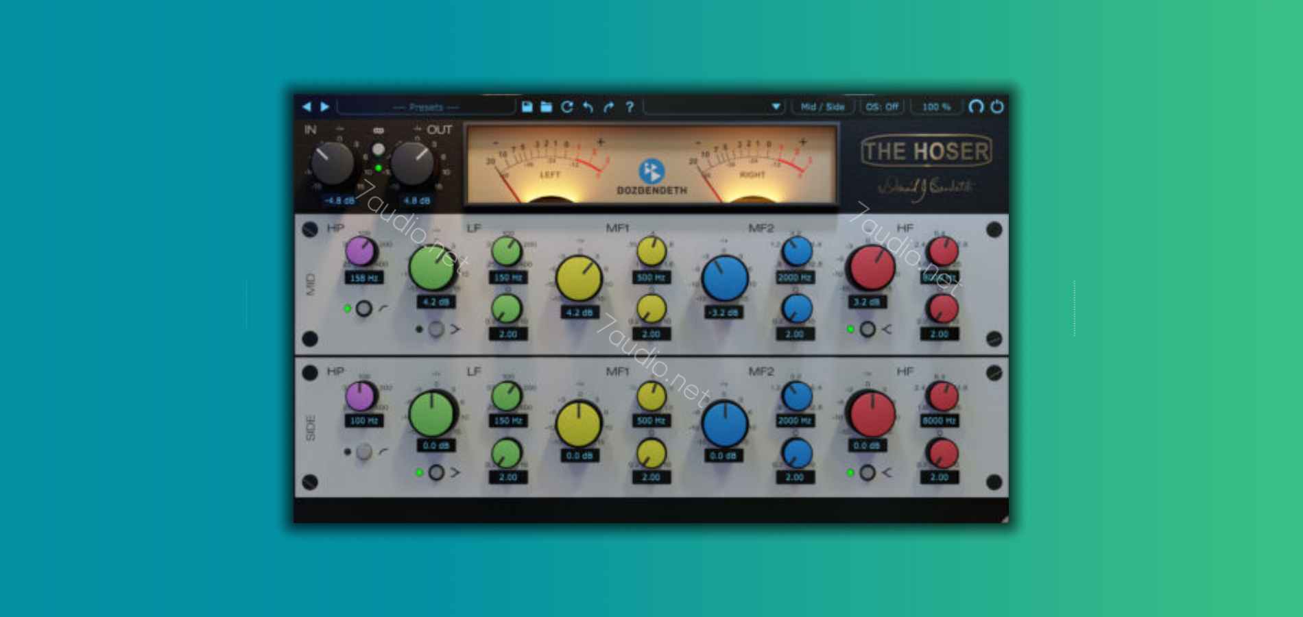 硬件模拟均衡器 Boz Digital Labs The Hoser XT 2 v2.0.8 R2R WIN&MAC-7audio