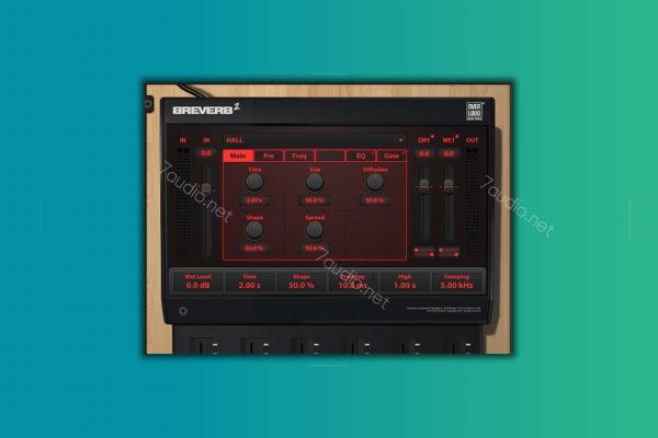 经典混响效果器 Overloud BREVERB 2 v2.1.18 WIN&MAC-7audio