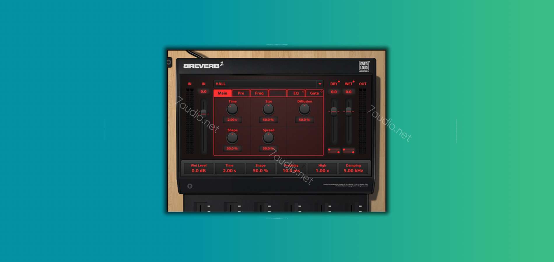 经典混响效果器 Overloud BREVERB 2 v2.1.18 WIN&MAC-7audio